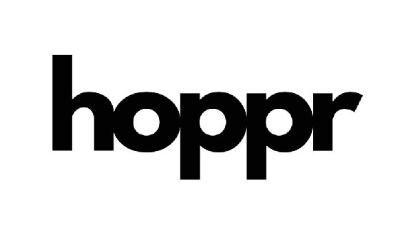 hoppr badminton academy logo